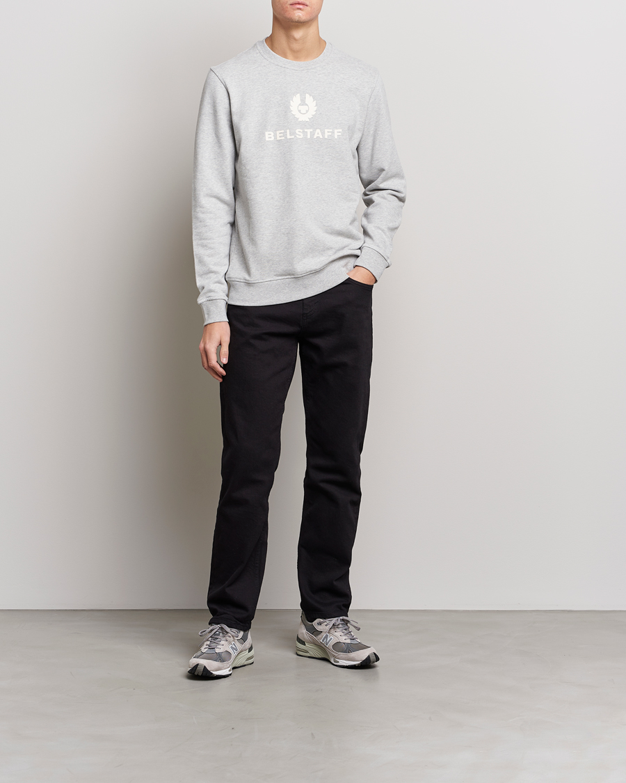 Mies | Puserot | Belstaff | Signature Crewneck Old Silver Heather