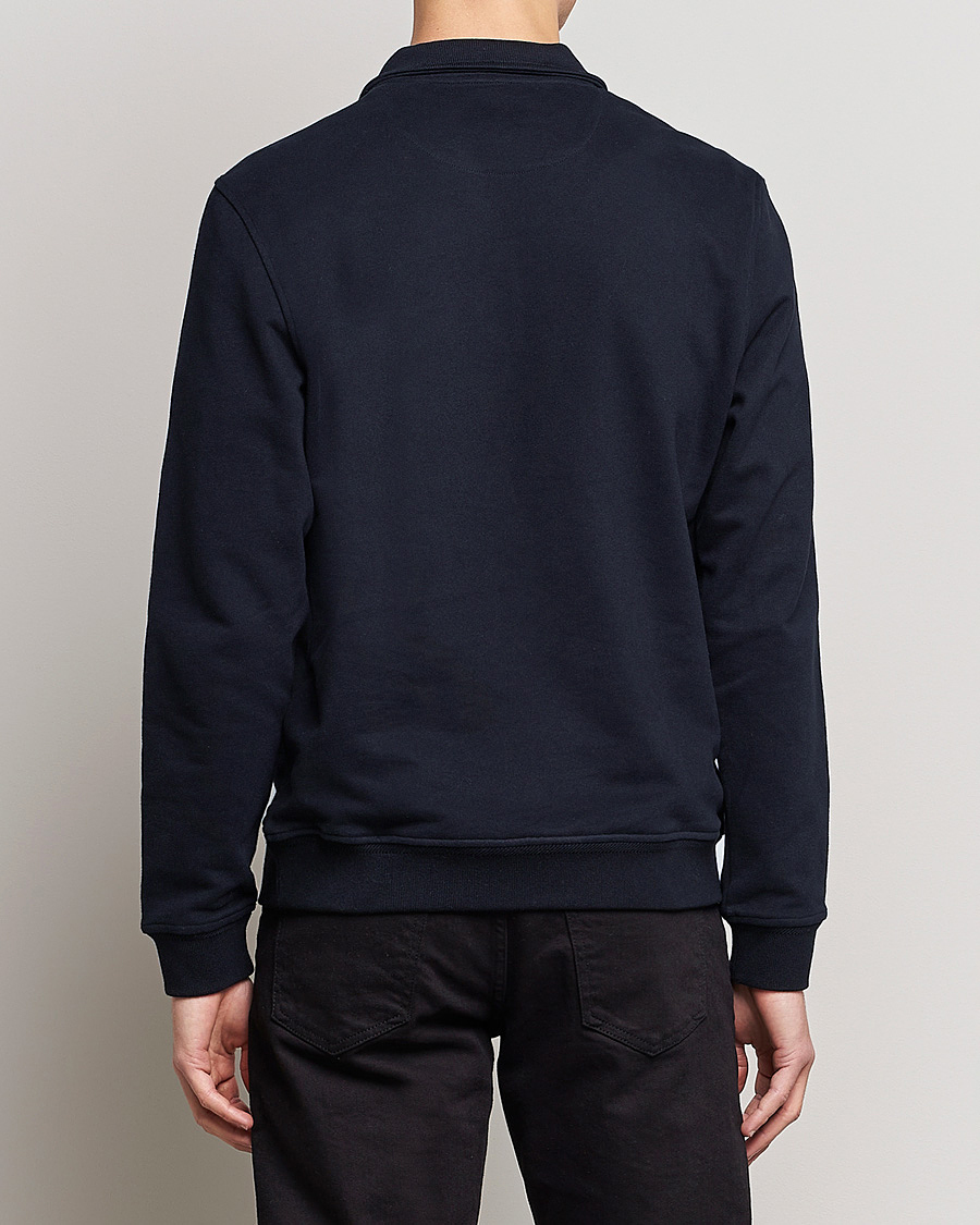 Mies | Puserot | Belstaff | Signature Half Zip Sweatshirt Dark Ink
