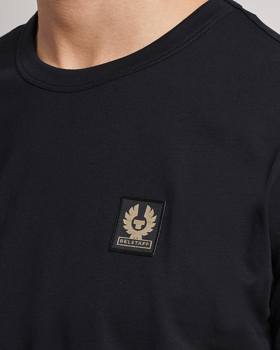 Mies | T-paidat | Belstaff | Cotton Logo T-Shirt BLACK