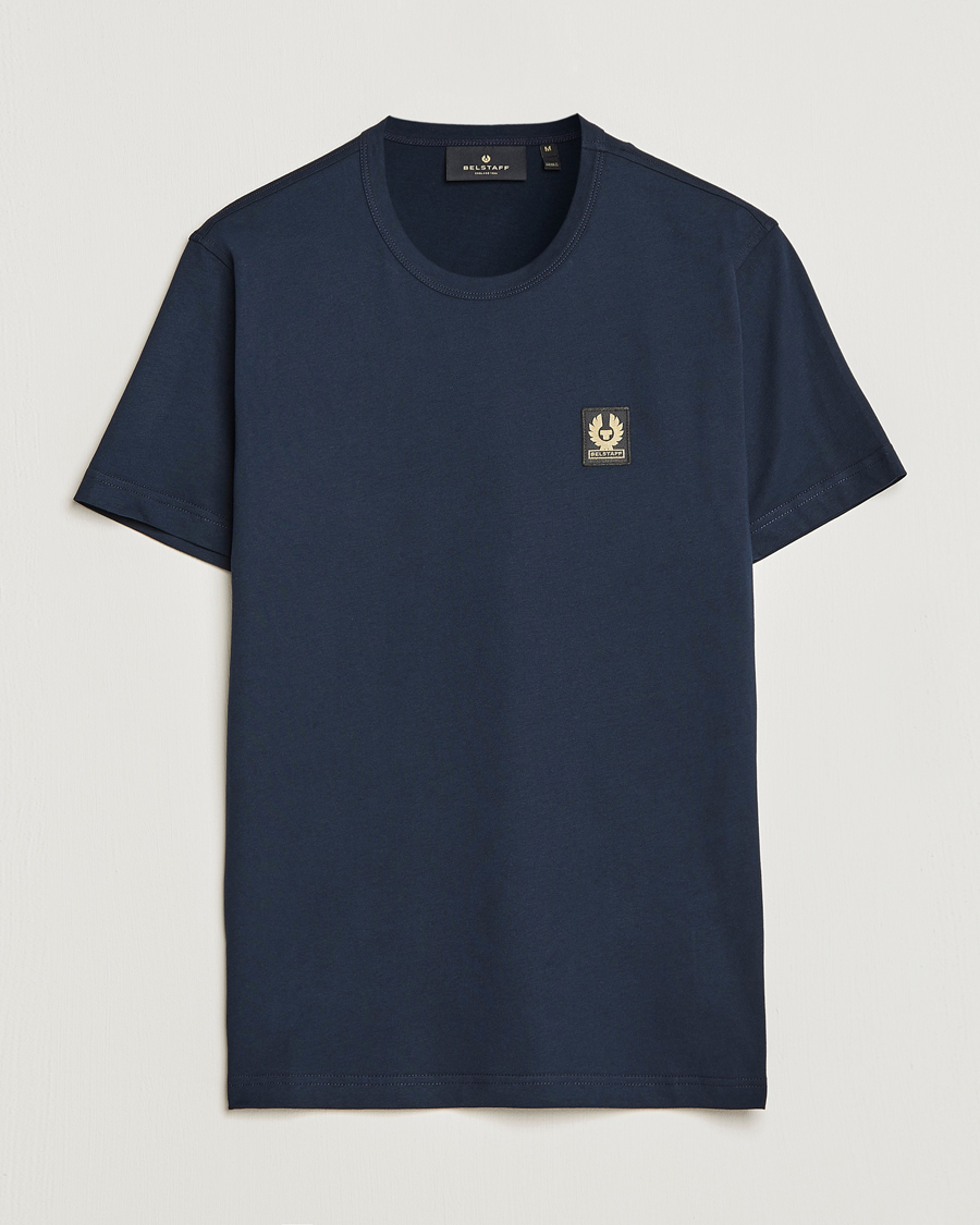 Mies | T-paidat | Belstaff | Cotton Logo T-Shirt Dark Ink