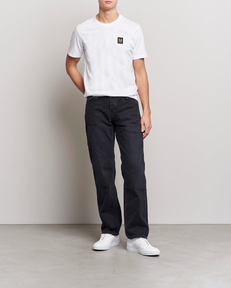 Mies | T-paidat | Belstaff | Cotton Logo T-Shirt White