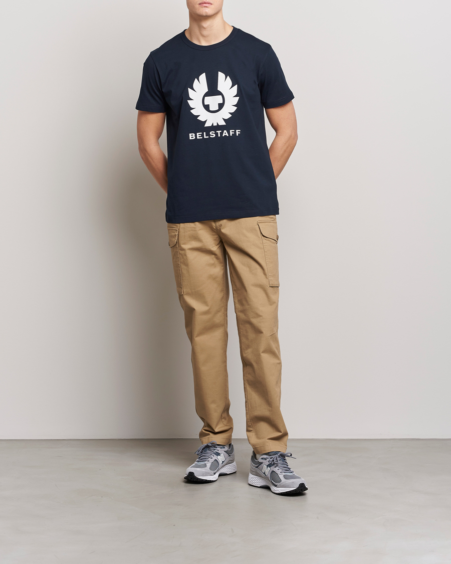 Mies | T-paidat | Belstaff | Phoenix Logo T-Shirt Dark Ink