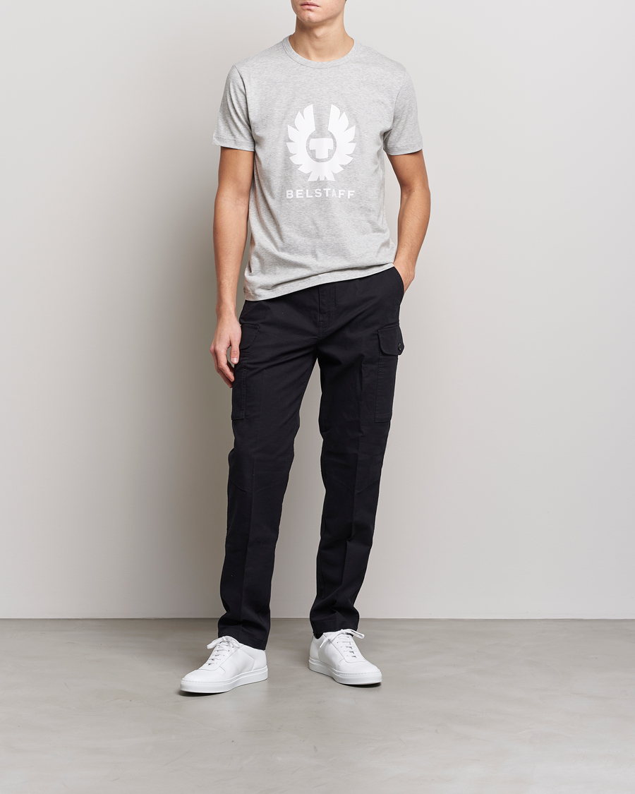 Mies | T-paidat | Belstaff | Phoenix Logo T-Shirt Old Silver Heather