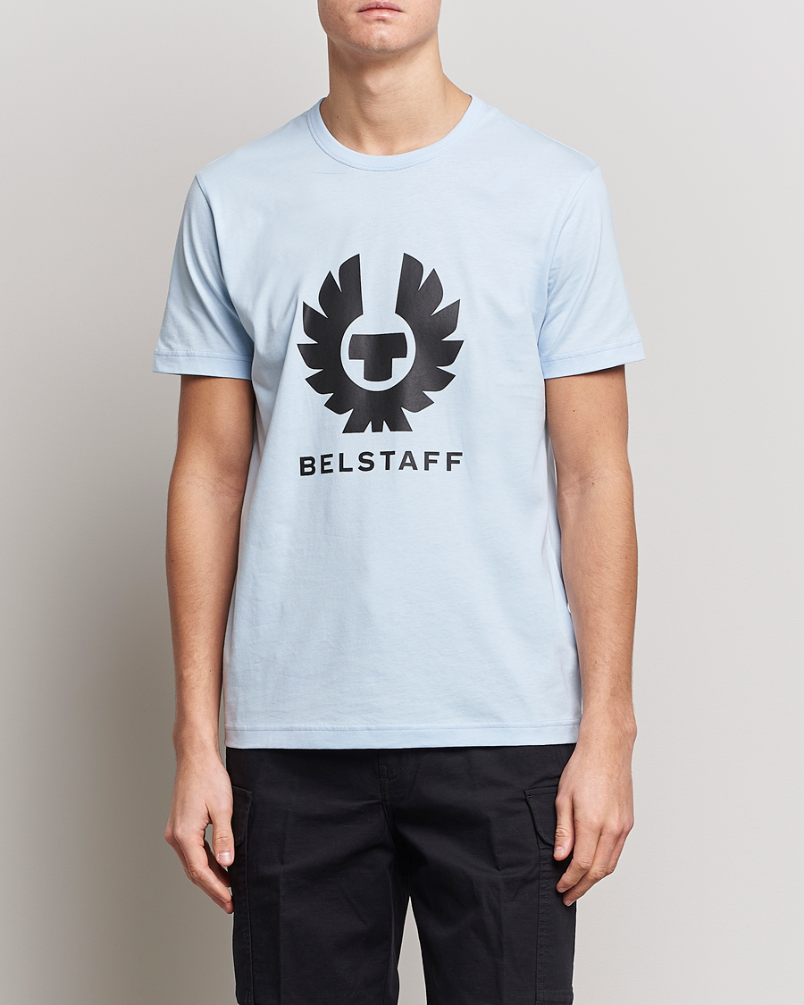 Mies |  | Belstaff | Phoenix Logo T-Shirt Sky Blue