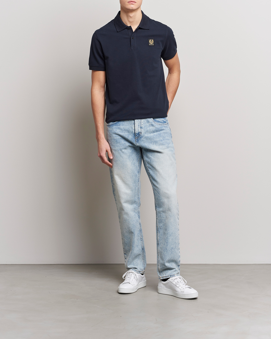 Mies | Pikeet | Belstaff | Polo Dark Ink