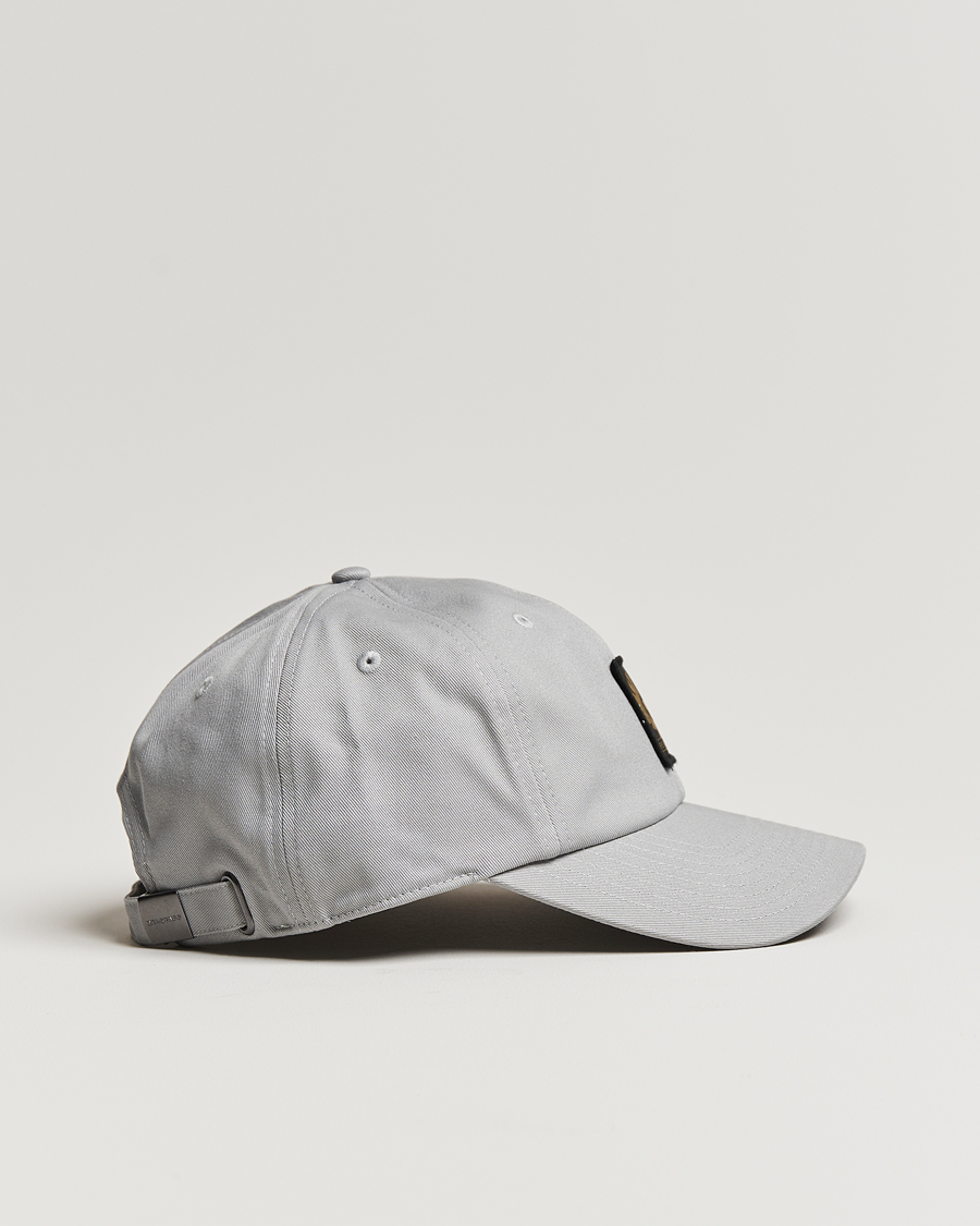 Mies | Belstaff Phoenix Logo Cap Pearl Grey | Belstaff | Phoenix Logo Cap Pearl Grey