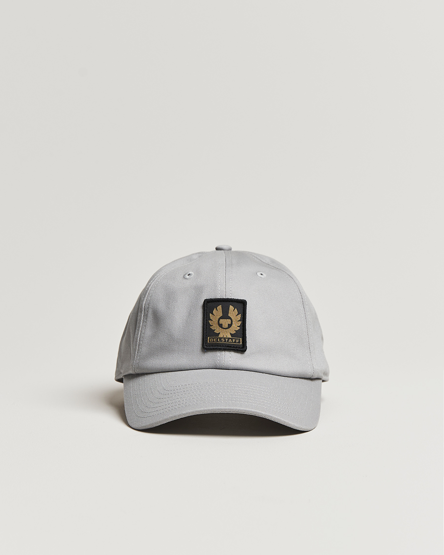 Mies | Belstaff Phoenix Logo Cap Pearl Grey | Belstaff | Phoenix Logo Cap Pearl Grey