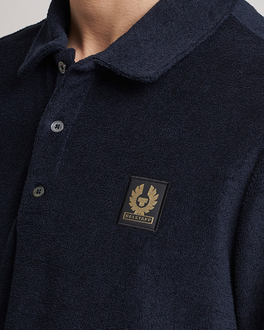 Mies | Pikeet | Belstaff | Tether Terry Polo Dark Ink
