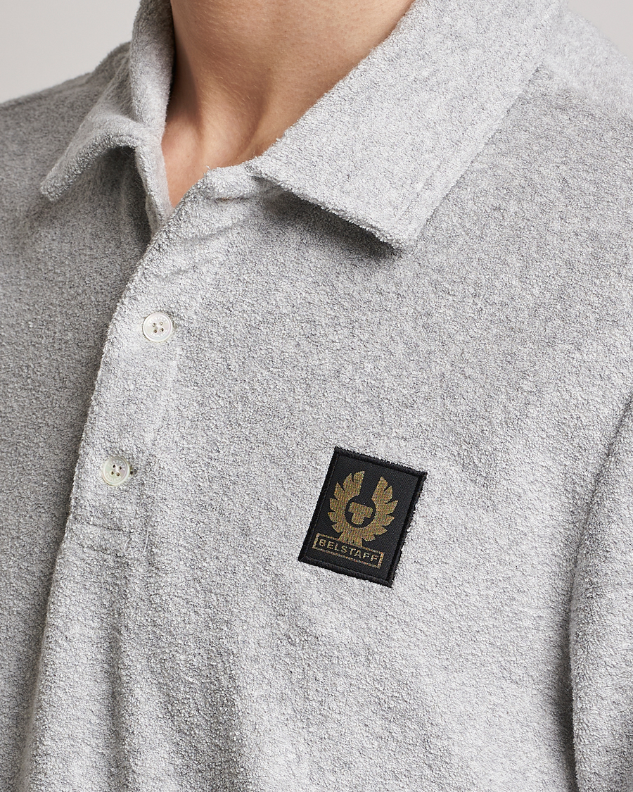Mies | Pikeet | Belstaff | Tether Terry Polo Old Silver Heather