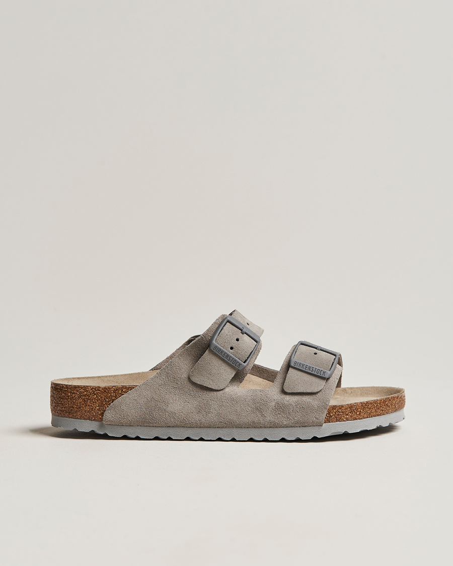 Mies | BIRKENSTOCK Arizona Soft Footbed Stone Coin Suede | BIRKENSTOCK | Arizona Soft Footbed Stone Coin Suede
