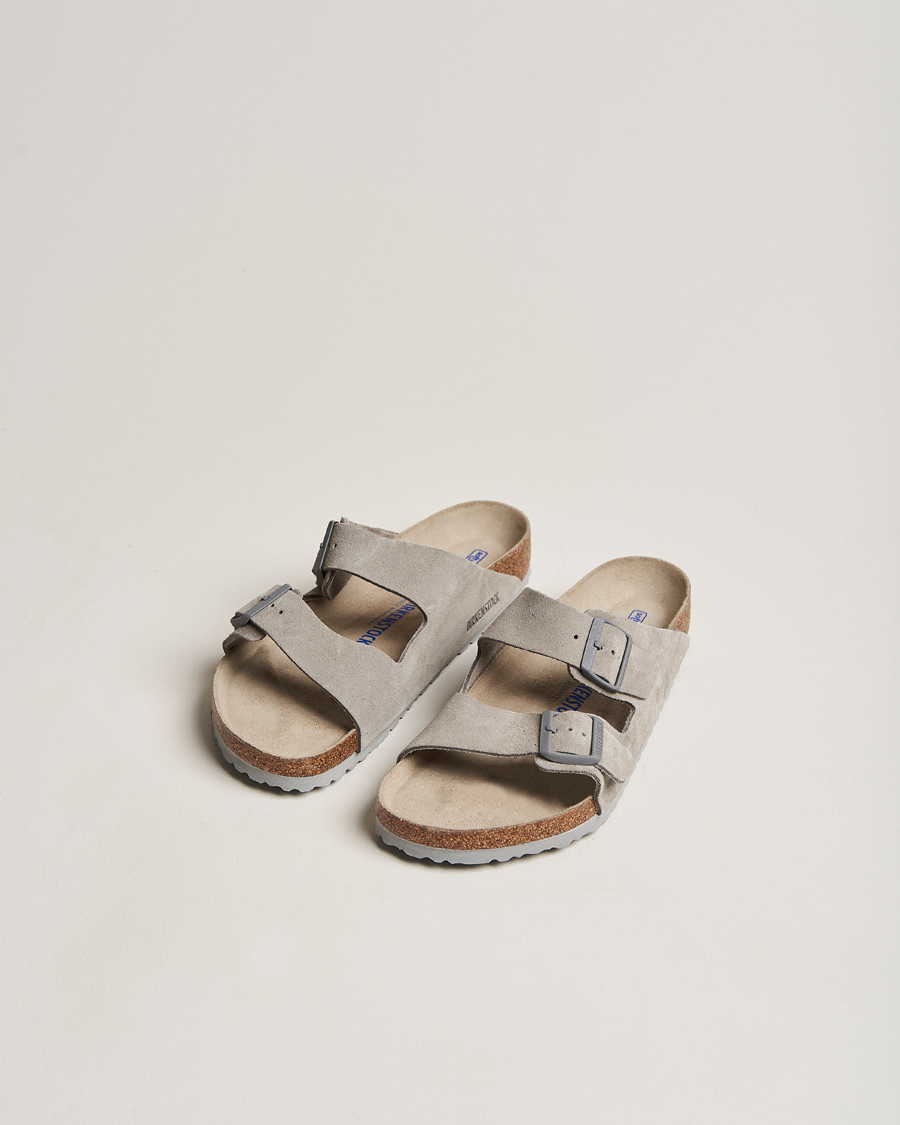 Mies | BIRKENSTOCK Arizona Soft Footbed Stone Coin Suede | BIRKENSTOCK | Arizona Soft Footbed Stone Coin Suede