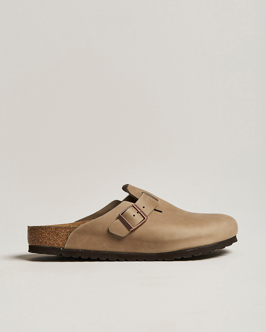 Mies | Sandaalit ja tohvelit | BIRKENSTOCK | Boston Classic Footbed Tabacco Oiled Leather