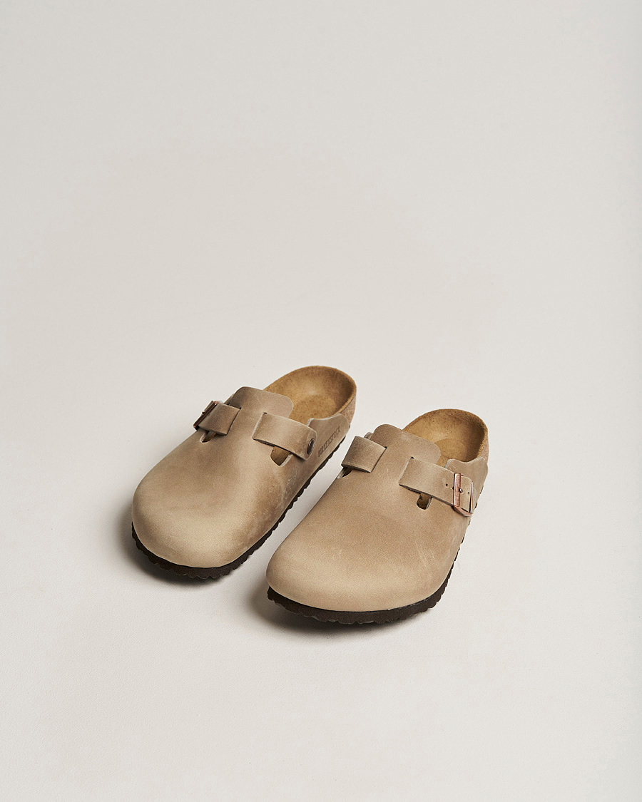Mies |  | BIRKENSTOCK | Boston Classic Footbed Tobacco Oiled Leather