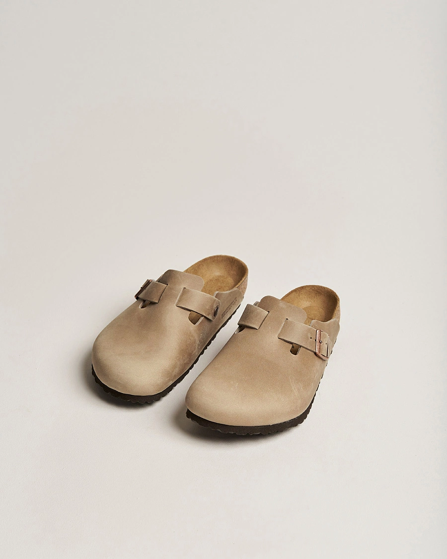 Mies |  | BIRKENSTOCK | Boston Classic Footbed Tobacco Oiled Leather