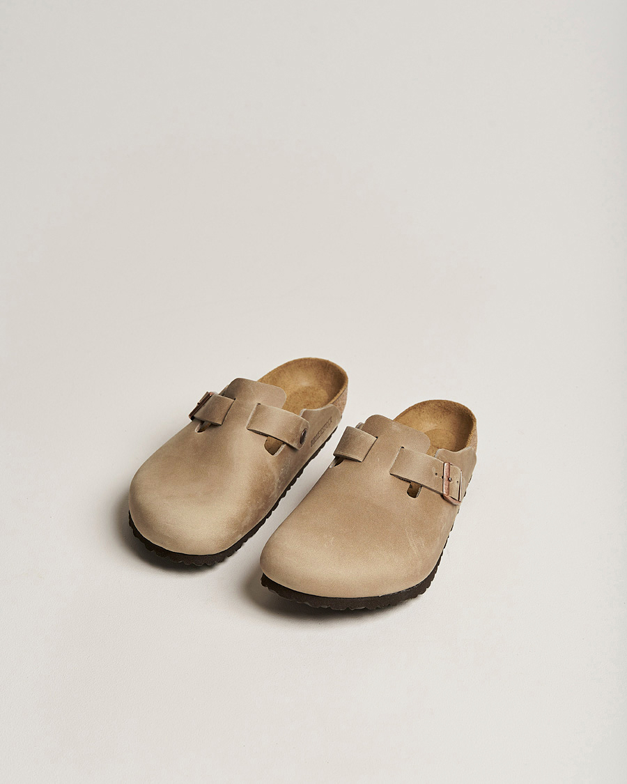 Mies | Sandaalit ja tohvelit | BIRKENSTOCK | Boston Classic Footbed Tabacco Oiled Leather