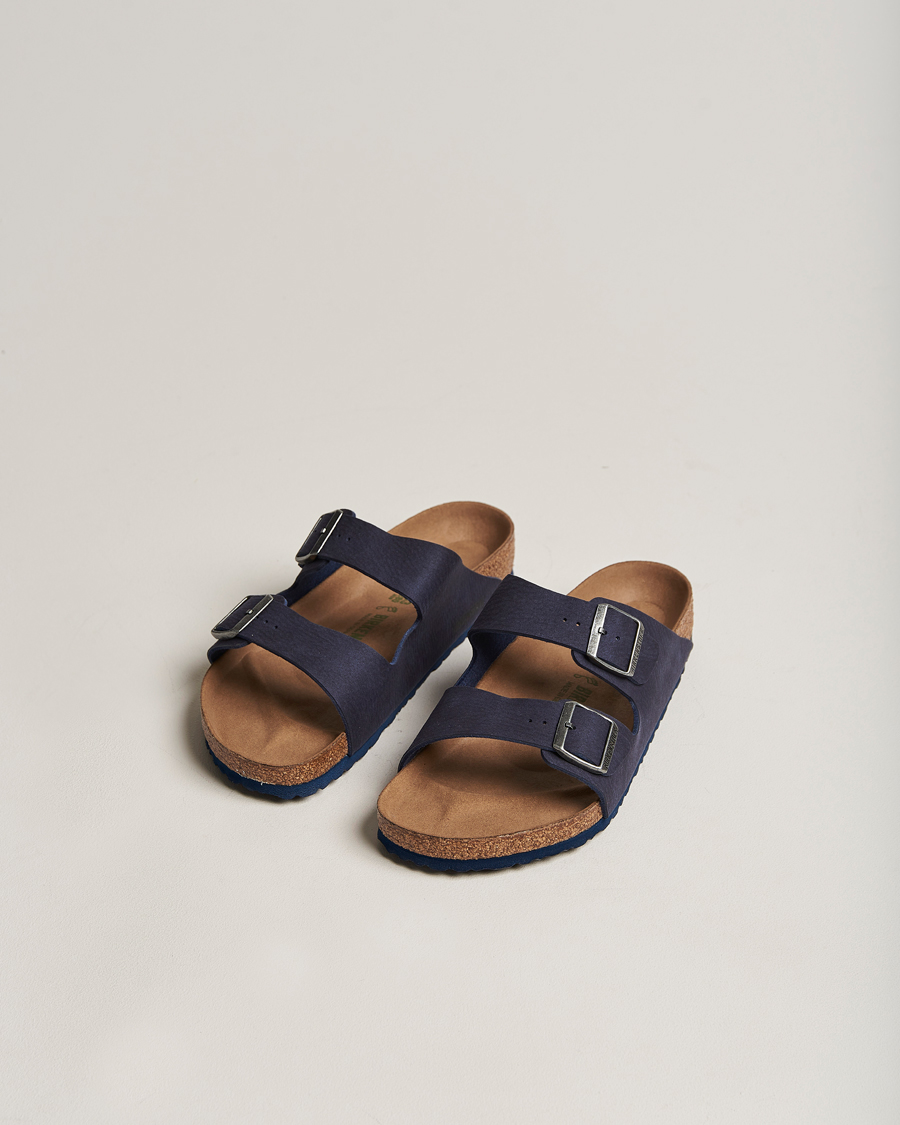 Mies | Sandaalit ja tohvelit | BIRKENSTOCK | Arizona Classic Vegan Indigo Blue
