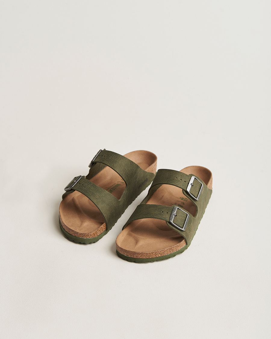 Mies | Sandaalit ja tohvelit | BIRKENSTOCK | Arizona Classic Vegan Thyme Green
