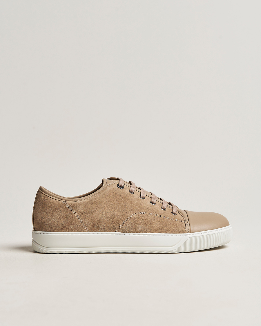 Mies | Lanvin Nappa Cap Toe Sneaker Taupe | Lanvin | Nappa Cap Toe Sneaker Taupe