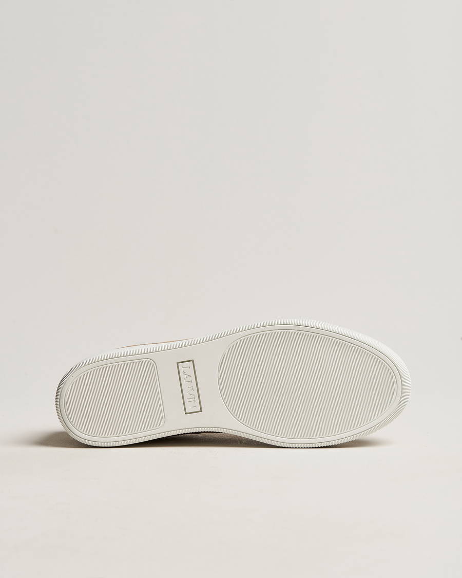 Mies | Lanvin Nappa Cap Toe Sneaker Taupe | Lanvin | Nappa Cap Toe Sneaker Taupe