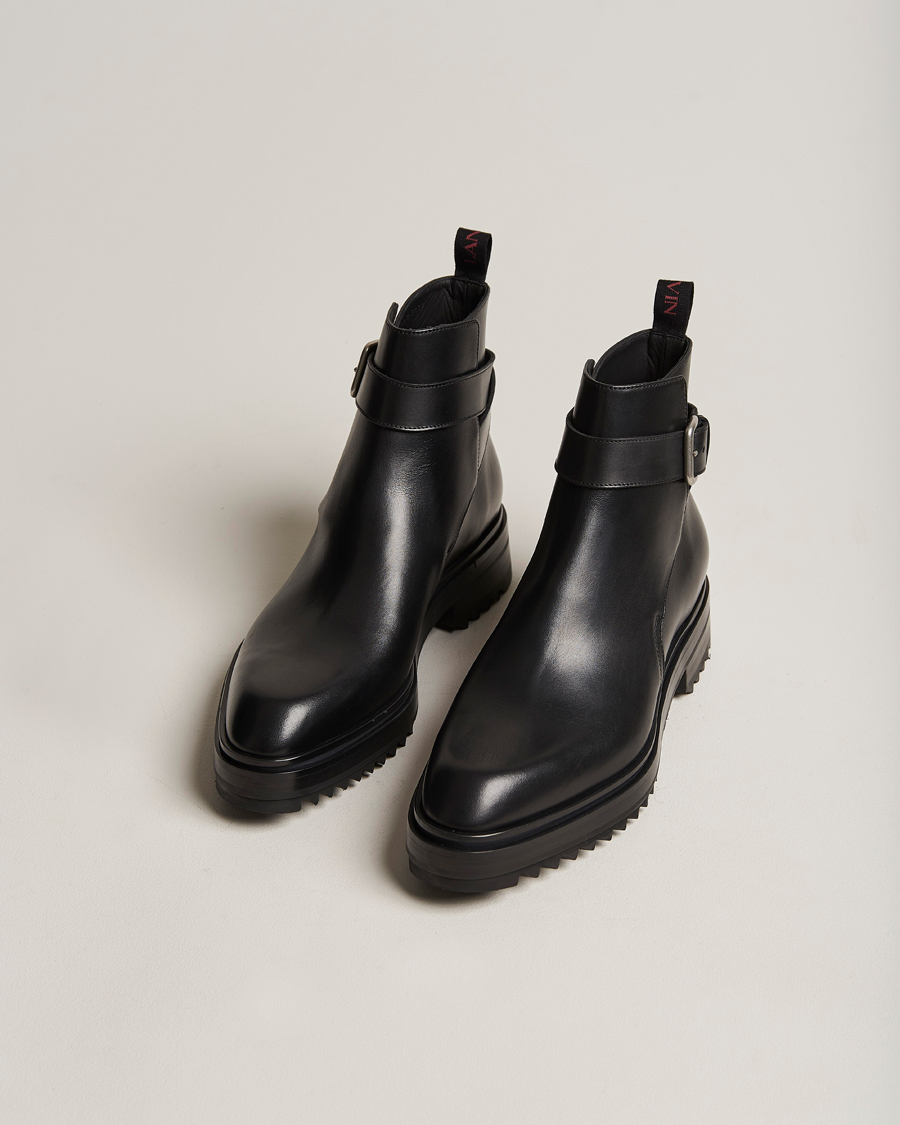 Mies |  | Lanvin | Ankle Boots Black Calf
