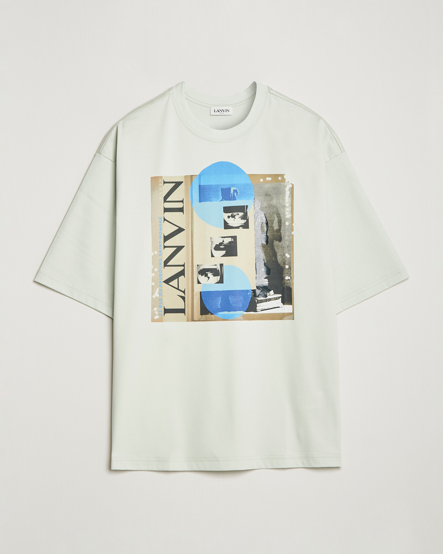 Mies | T-paidat | Lanvin | Graphic Print T-Shirt Sage