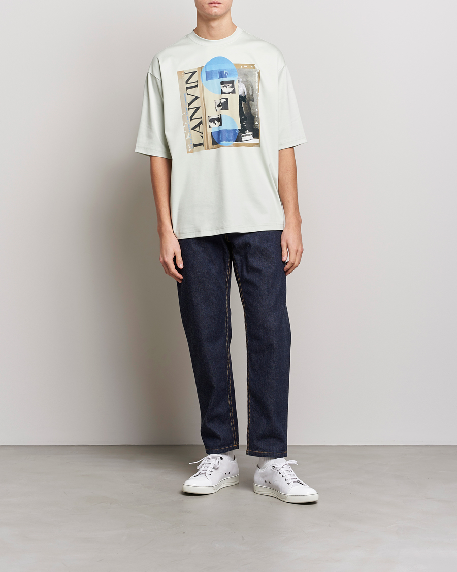 Mies | T-paidat | Lanvin | Graphic Print T-Shirt Sage
