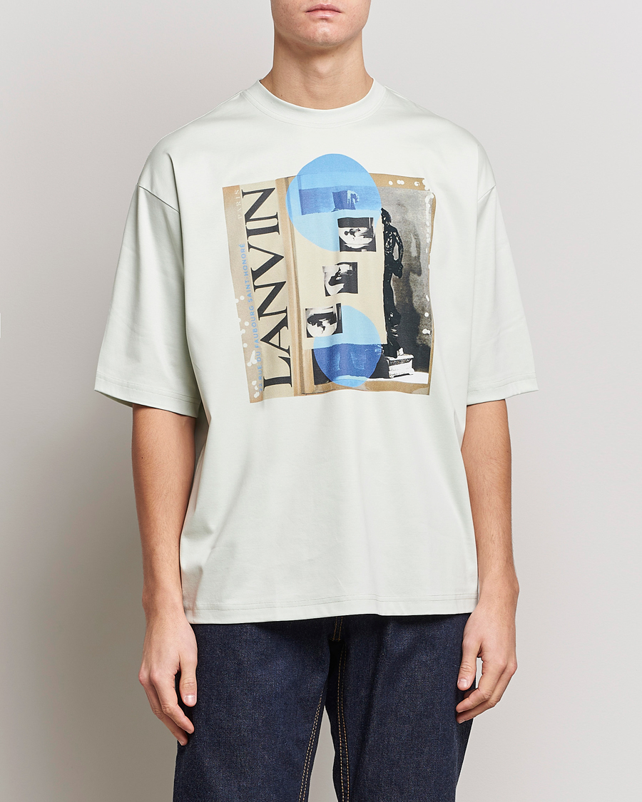 Mies | Lanvin | Lanvin | Graphic Print T-Shirt Sage
