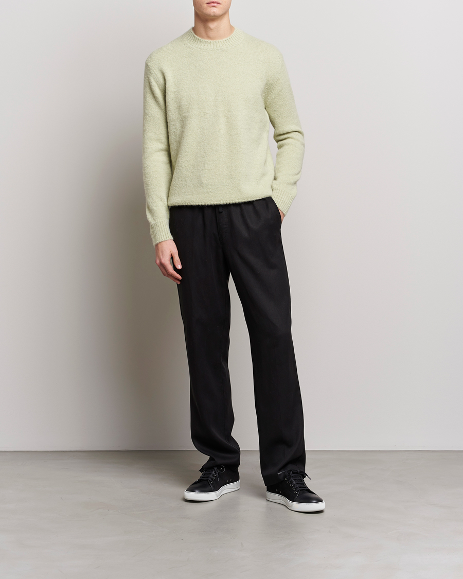 Mies | Puserot | Lanvin | Brushed Mohair Sweater Sage