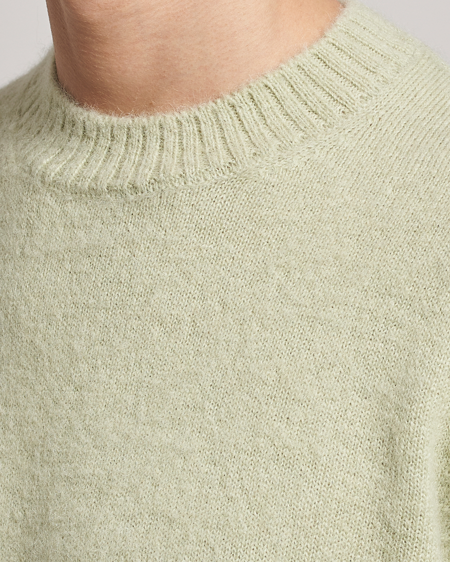 Mies | Puserot | Lanvin | Brushed Mohair Sweater Sage