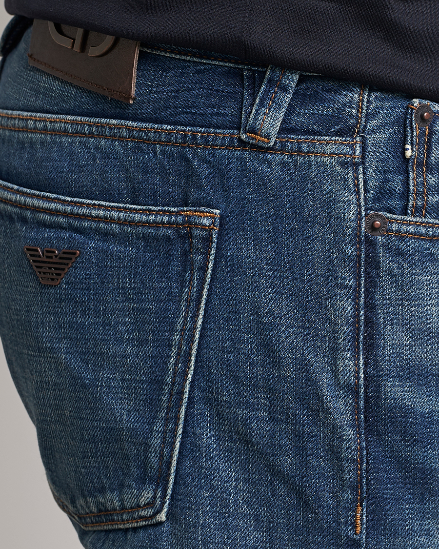 Mies | Farkut | Emporio Armani | Slim Fit Jeans Vintage Blue