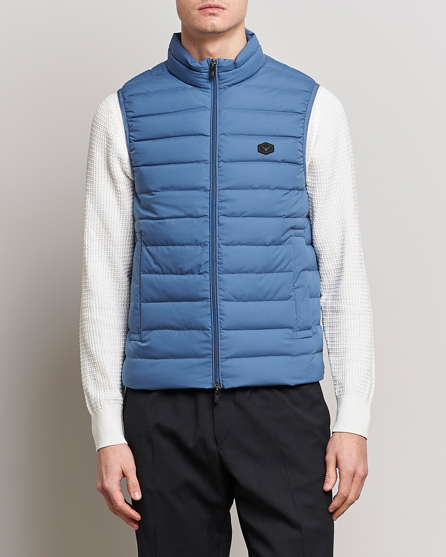 Mies | Nykyaikaiset takit | Emporio Armani | Light Vest Blue