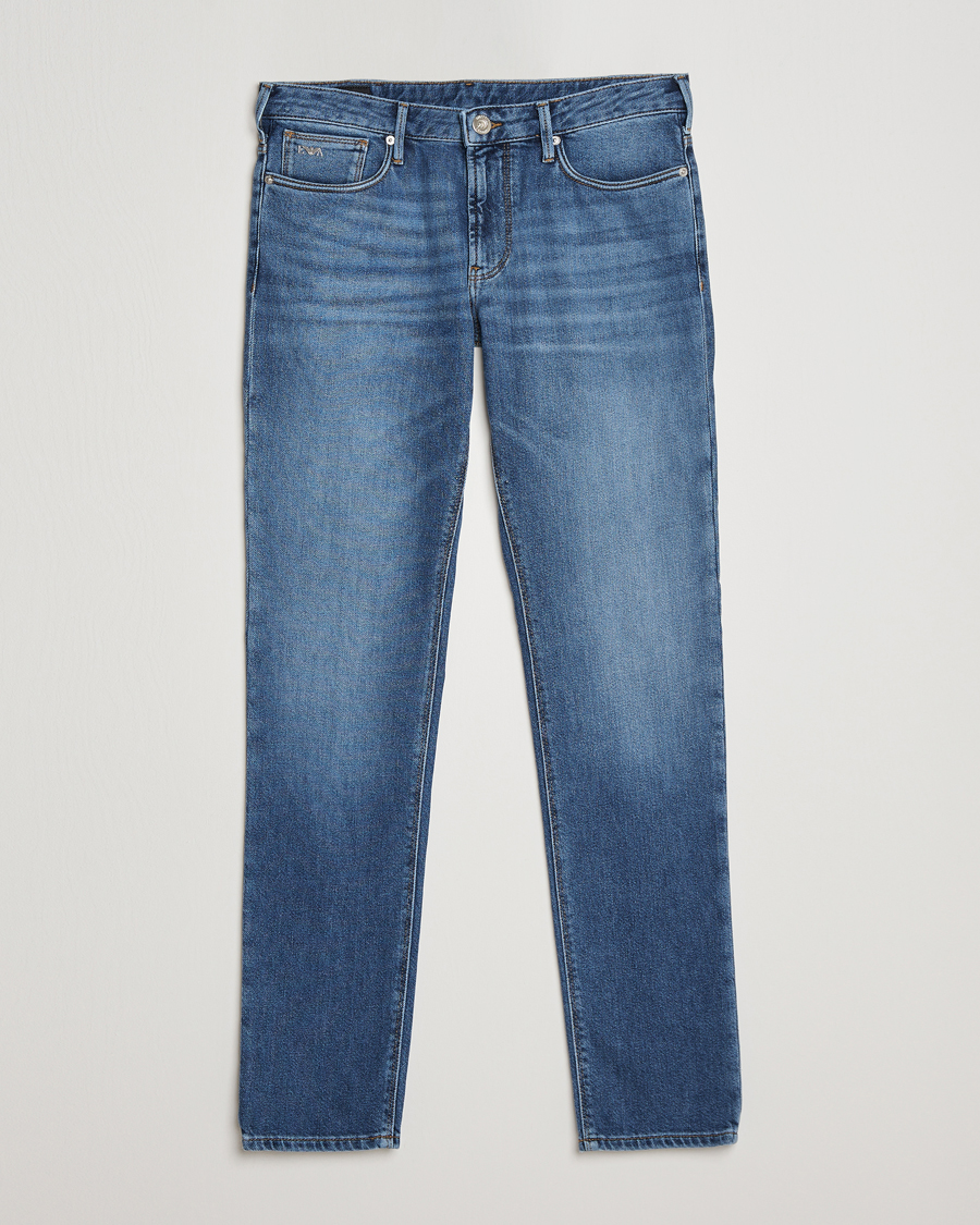 Mies | Farkut | Emporio Armani | Slim Fit Jeans Light Blue