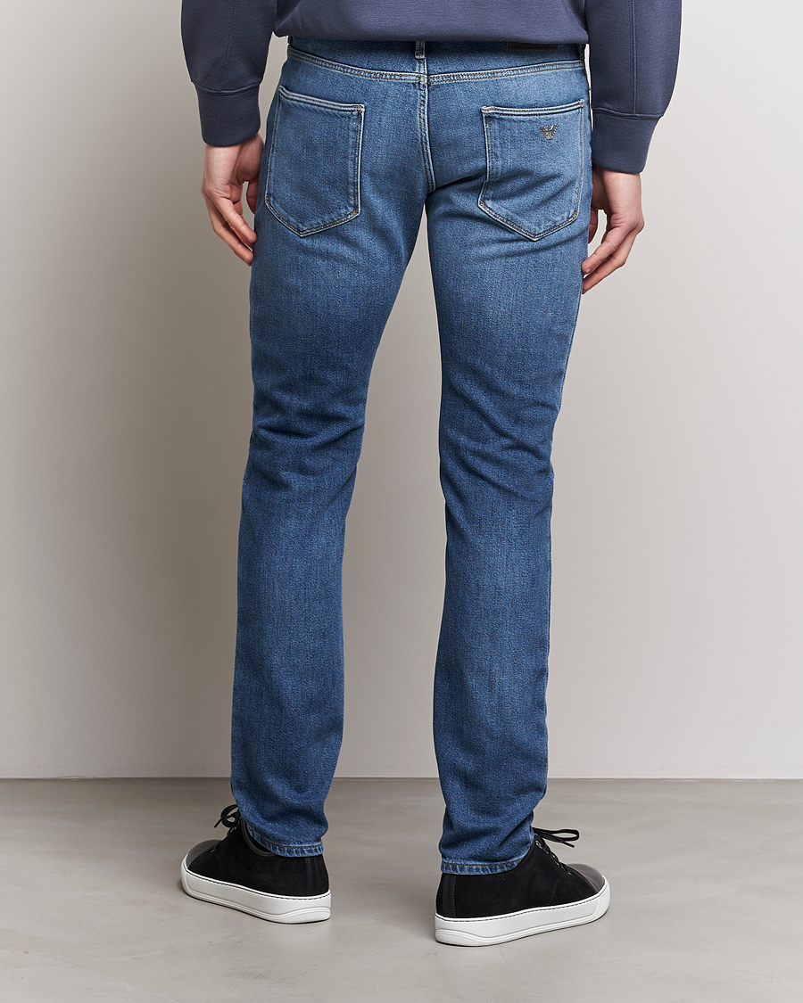 Mies | Farkut | Emporio Armani | Slim Fit Jeans Light Blue