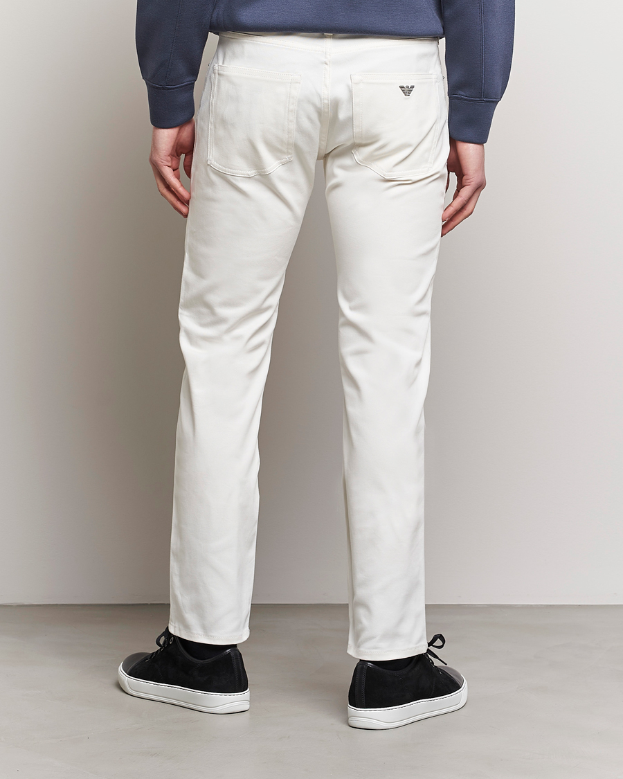 Mies | Farkut | Emporio Armani | 5-Pocket Jeans White