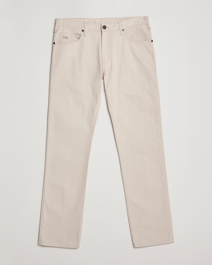 Mies | Farkut | Emporio Armani | 5-Pocket Jeans Beige