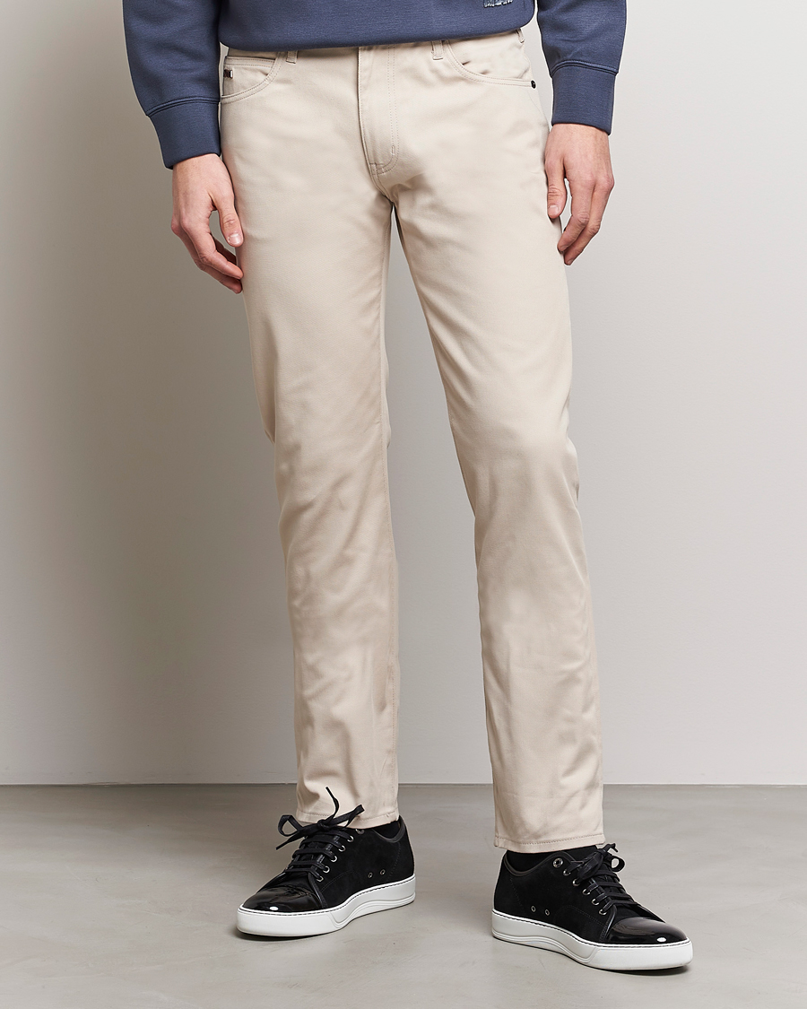 Mies | Farkut | Emporio Armani | 5-Pocket Jeans Beige