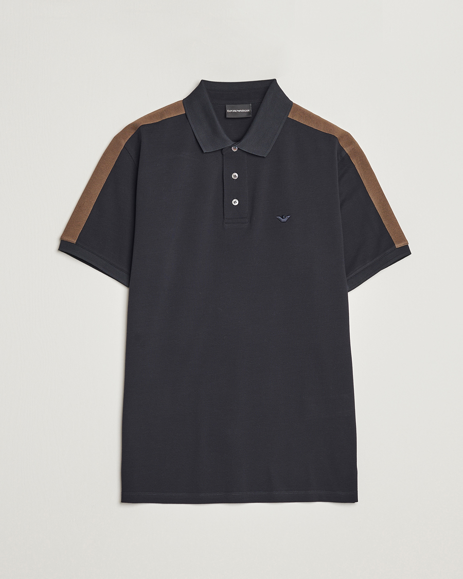 Mies | Pikeet | Emporio Armani | Mercerized Cotton Polo Grey