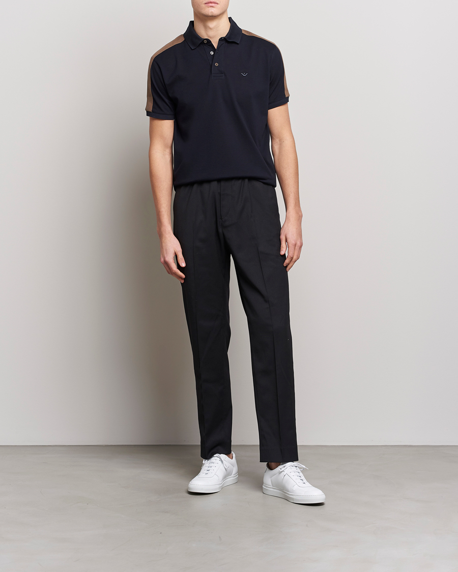 Mies | Pikeet | Emporio Armani | Mercerized Cotton Polo Navy
