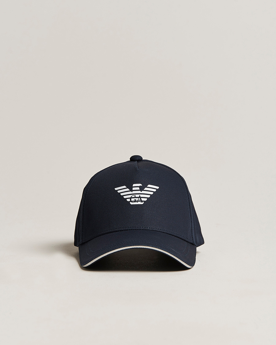 Mies | Emporio Armani Cotton Cap Navy | Emporio Armani | Cotton Cap Navy