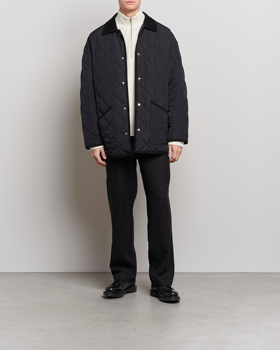 Mies | Business & Beyond | Filippa K | Quilted Jacket Black
