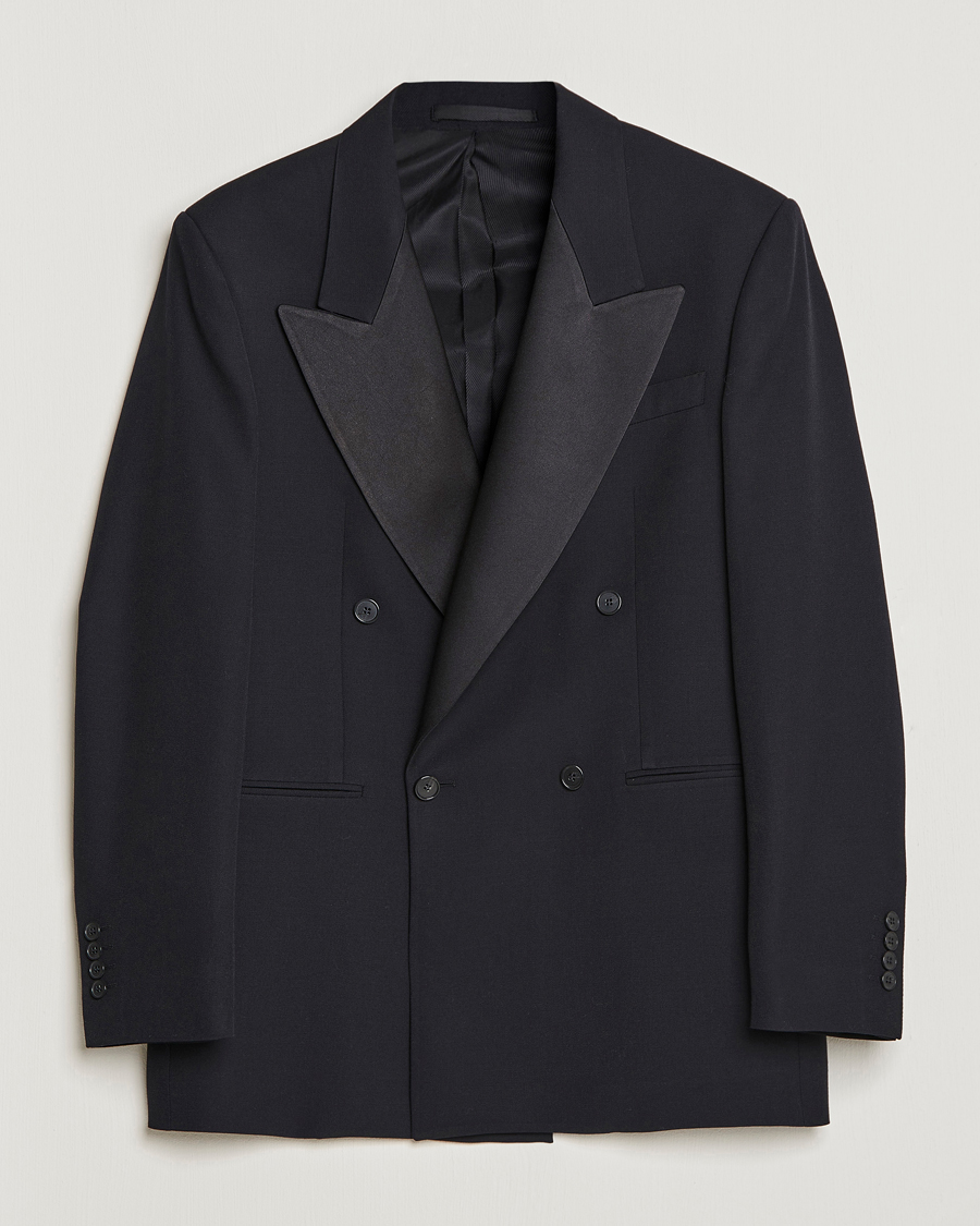 Mies | Pikkutakit | Filippa K | Tuxedo Blazer Black