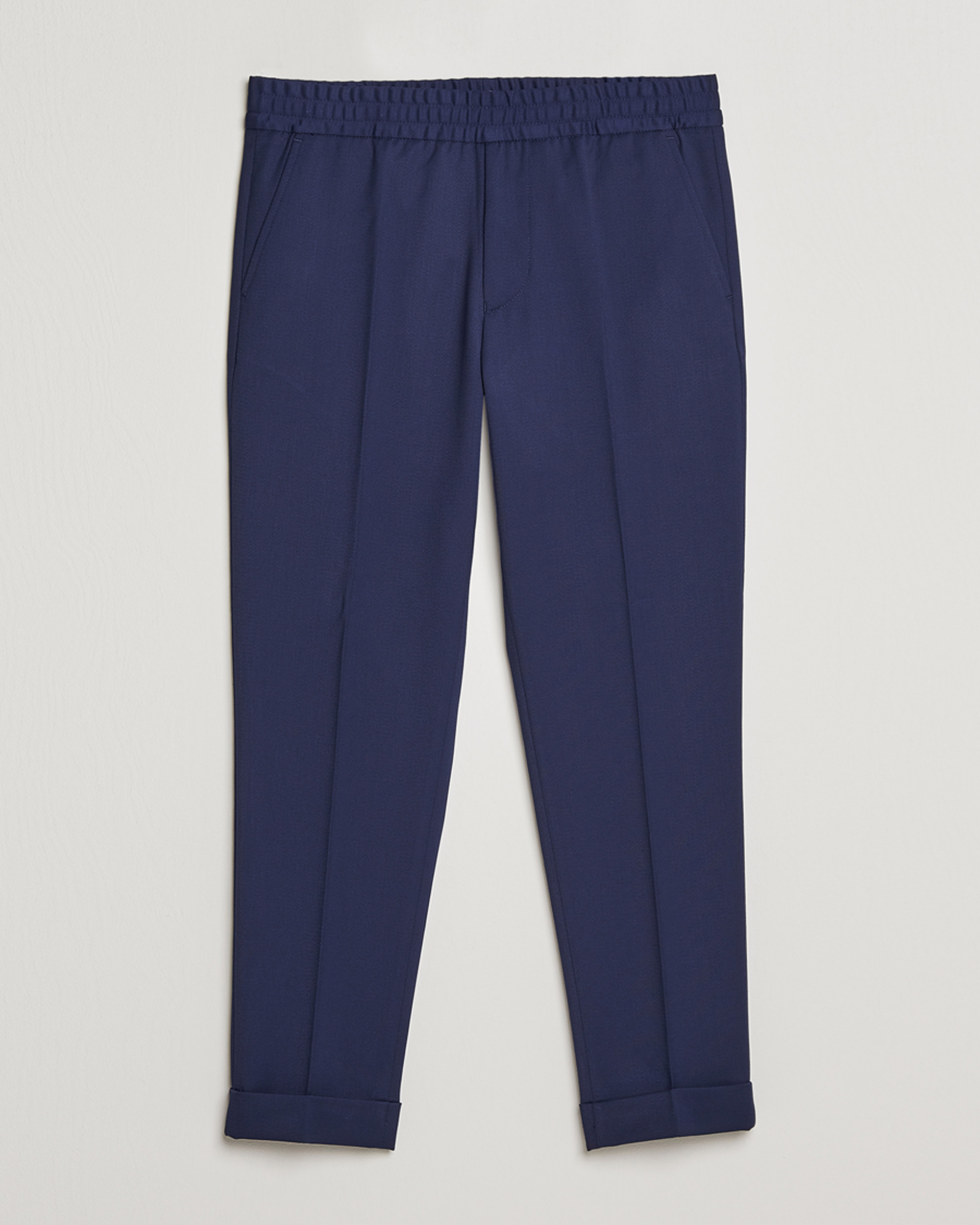 Mies | Housut | Filippa K | Terry Cropped Trousers French Navy