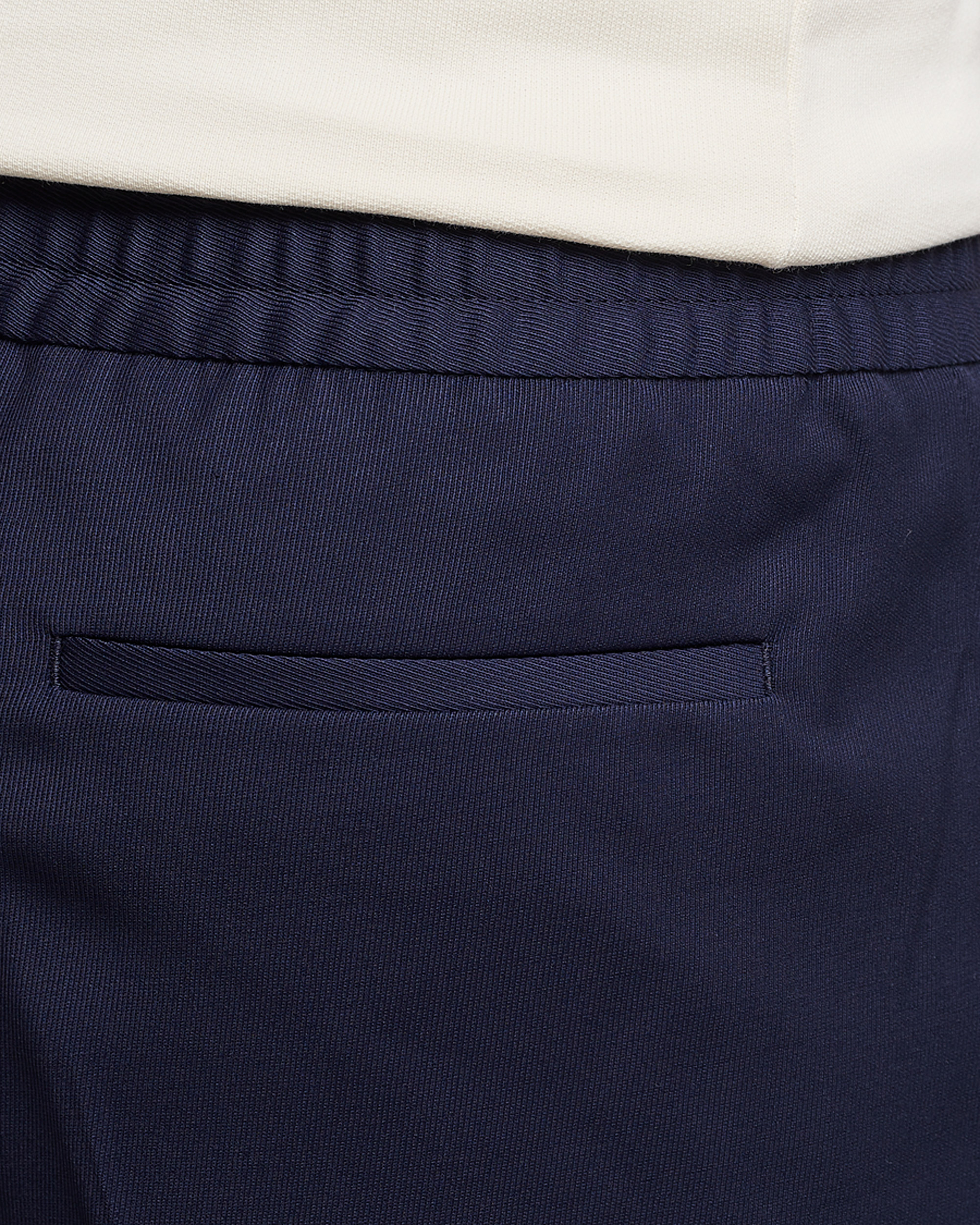 Mies | Housut | Filippa K | Terry Cropped Trousers French Navy