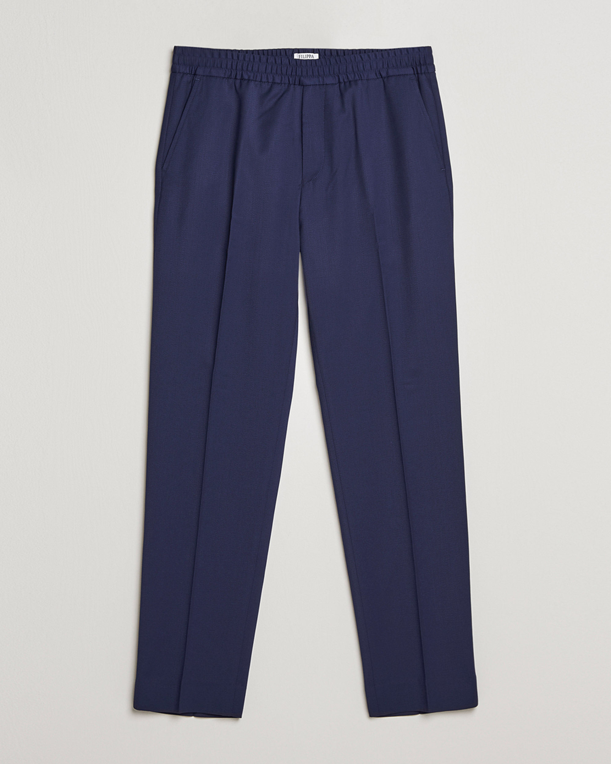Mies | Housut | Filippa K | Relaxed Terry Wool Trousers French Navy