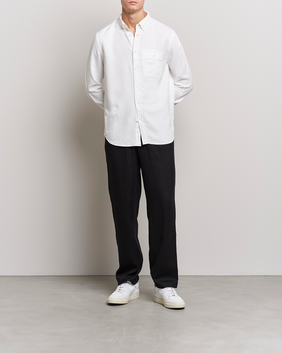 Mies | Kauluspaidat | Filippa K | Zachary Lyocell Shirt White