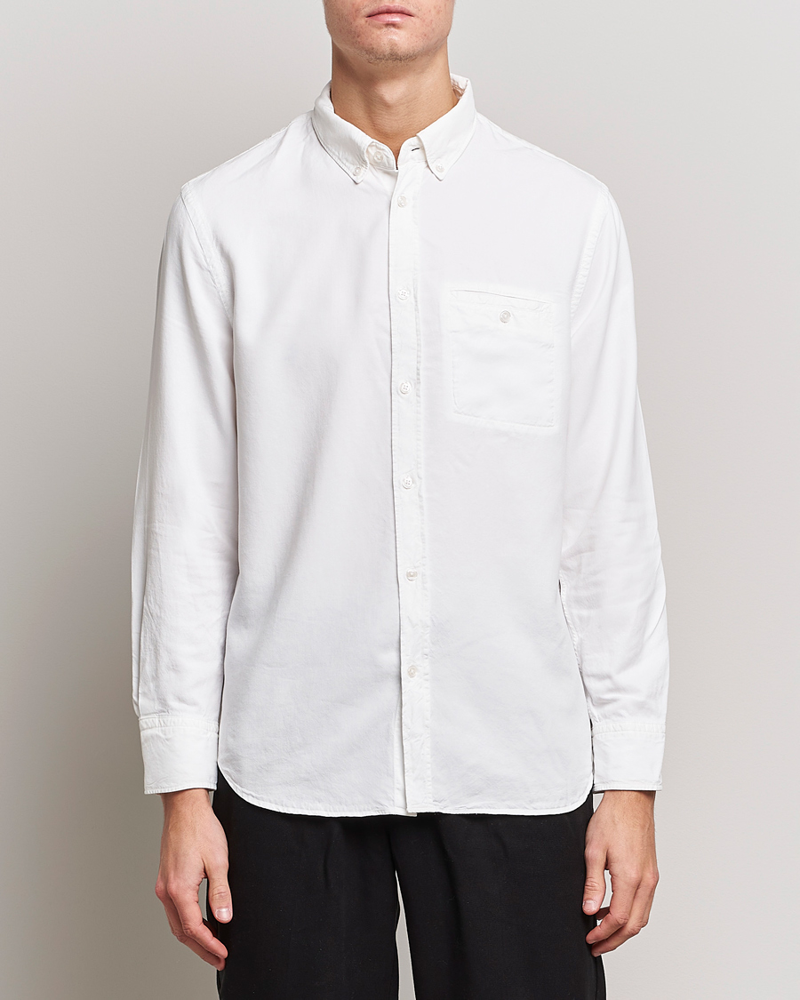Mies | Rennot paidat | Filippa K | Zachary Lyocell Shirt White
