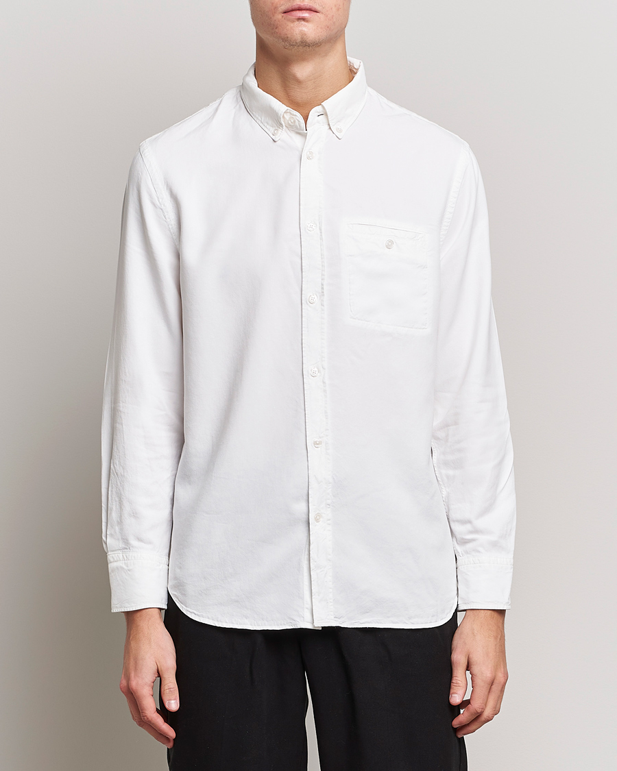 Mies | Kauluspaidat | Filippa K | Zachary Lyocell Shirt White
