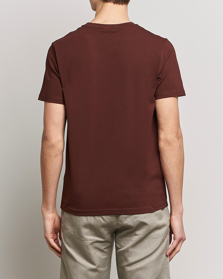 Mies | T-paidat | Filippa K | Stretch Cotton Tee Brown