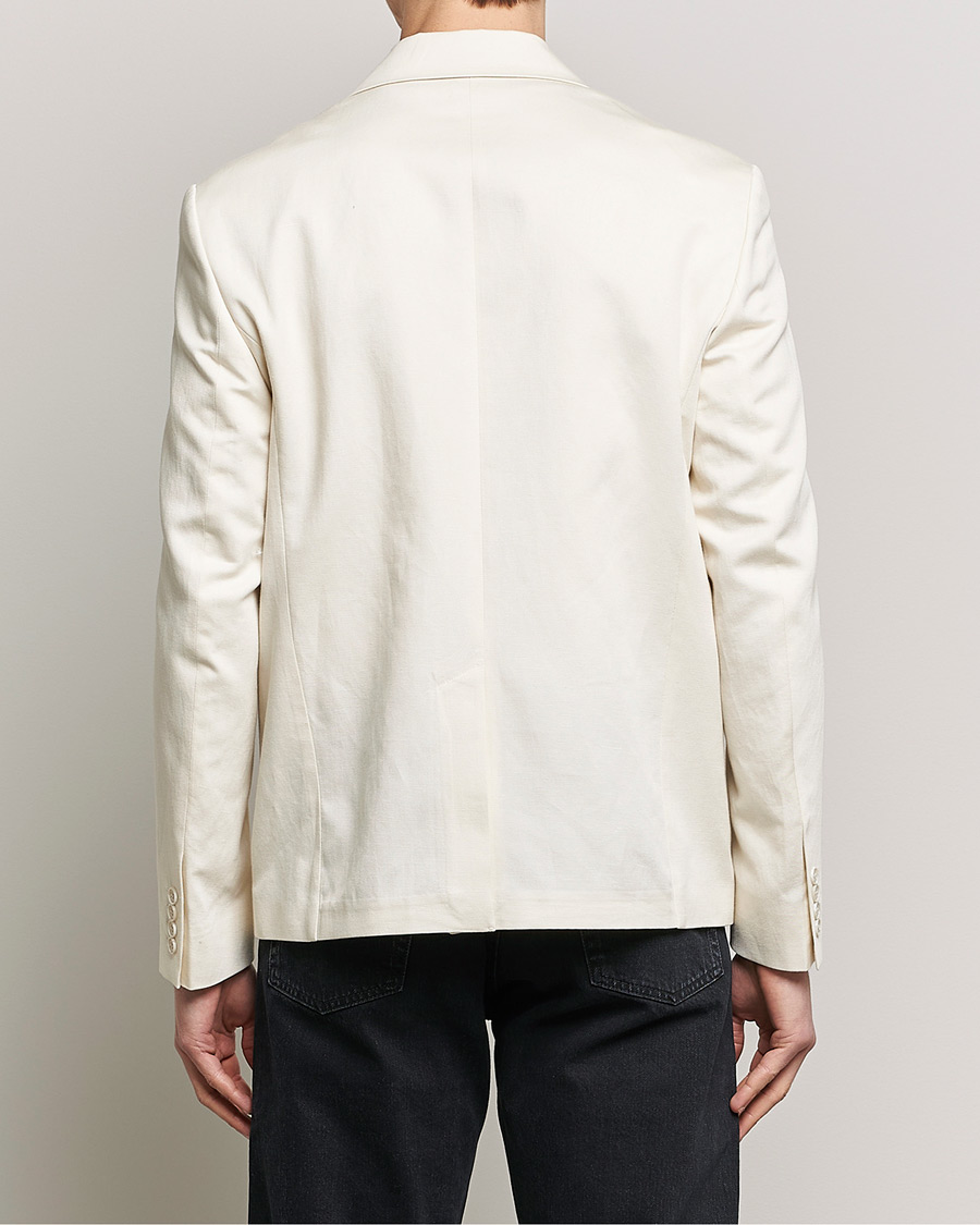 Mies | Pikkutakit | Filippa K | Cotton Linen Blazer Bone White