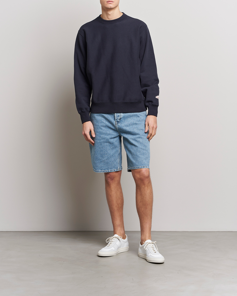 Mies | Shortsit | Filippa K | Bermuda Denim Shorts Allover Stone